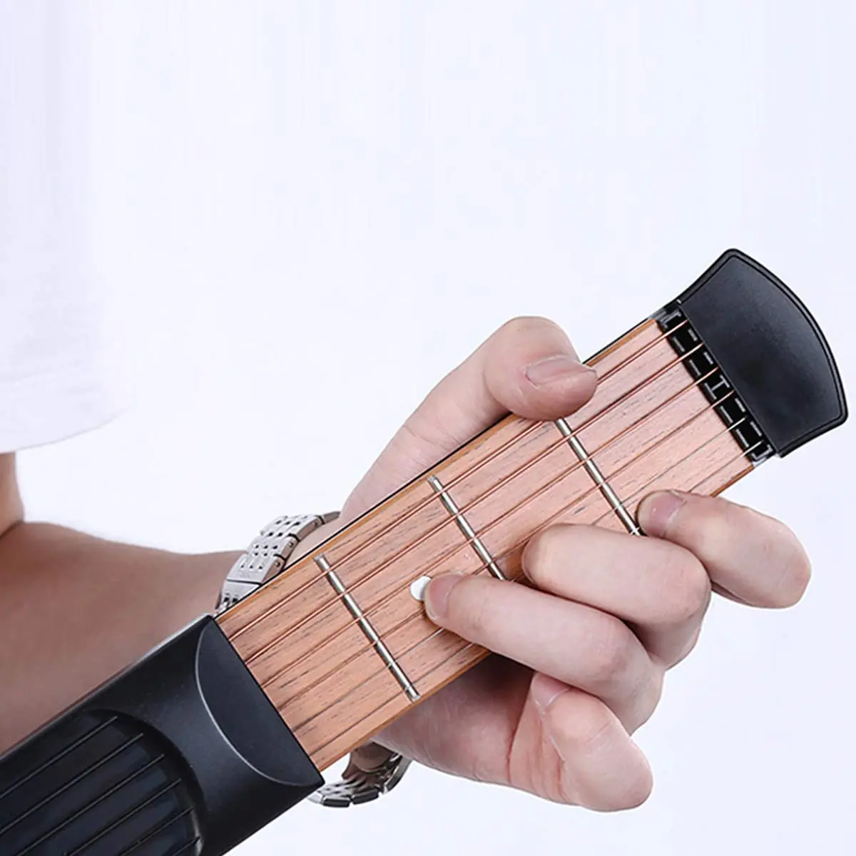 COOLOOK Pocket Guitar Practice Neck, 6 Fret | Portable Guitar Chord Practice Tool for Beginners - view 4