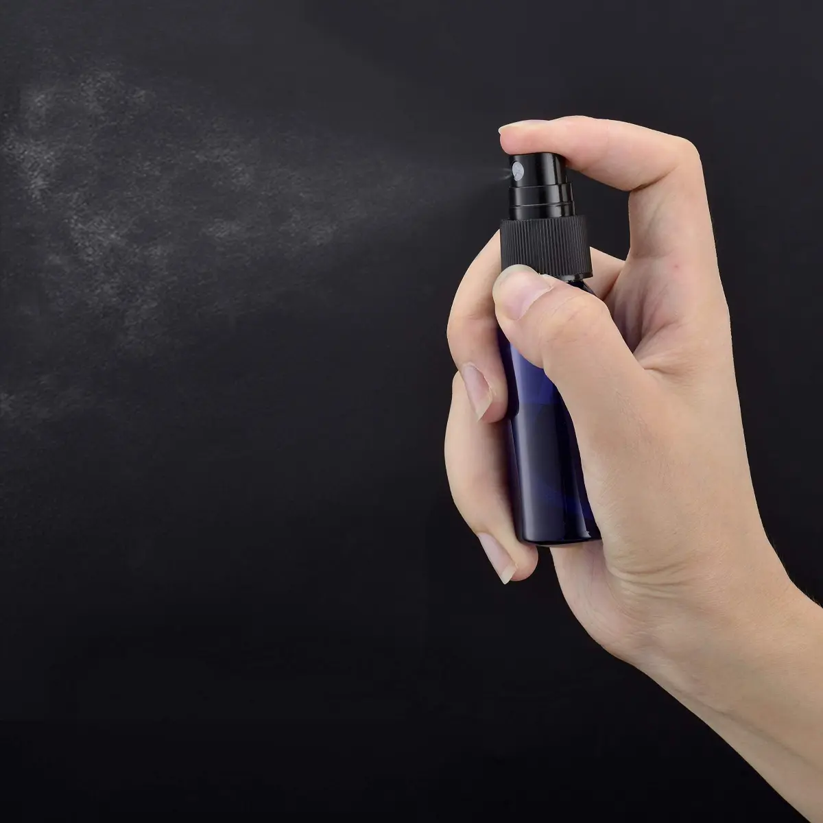 Lil Ray Blue 1 Oz (30ml) Plastic Fine Mist Spray Bottles (12-Pack) | TSA Approved Travel Size Containers - view 2