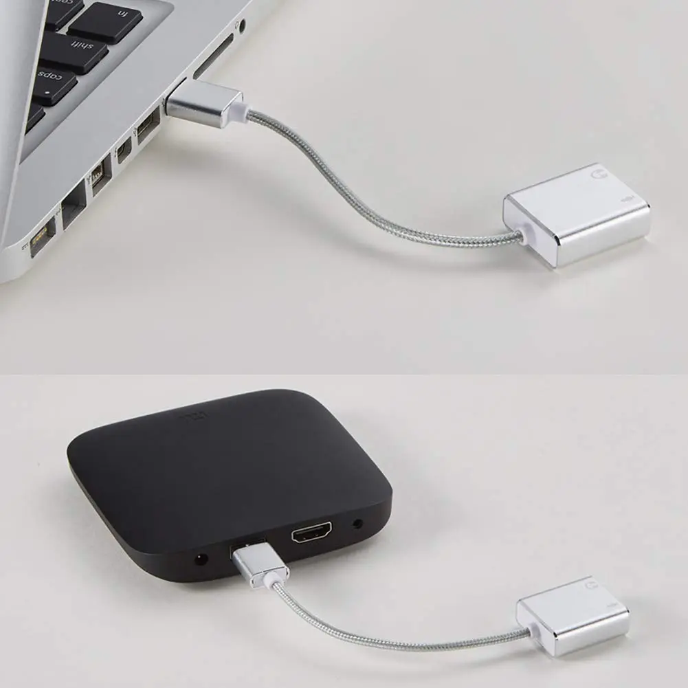 Pomya Aluminum Alloy Type-C Stereo Audio Adapter External Sound Card | 48kHz Sample Rate - view 6