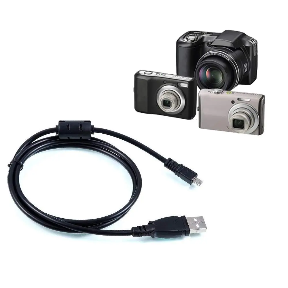 AlyKets Replacement Nikon USB Cable 5 Feet | Compatible with Nikon Coolpix & P Series Cameras - view 2
