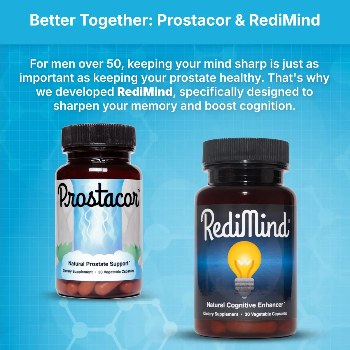 Prostacor Natural Prostate Support Supplement for Men, Vegan, Gluten-Free 30 Count (Pack of 1) | Supports Healthy Urine Flow, Fewer Urges, Bladder Control, and Uninterrupted, Restful Sleep Through the Night - view 8