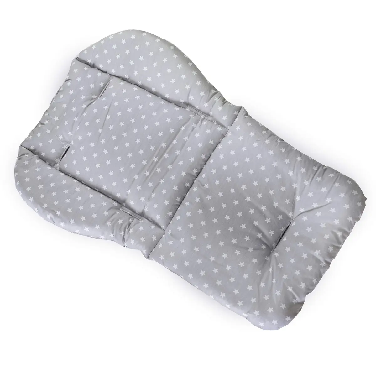 twoworld Thickening High Chair Cushion Liner Mat Pad Cover (Fashion Gray) - 48cm Width | Breathable Cotton Blend - view 2