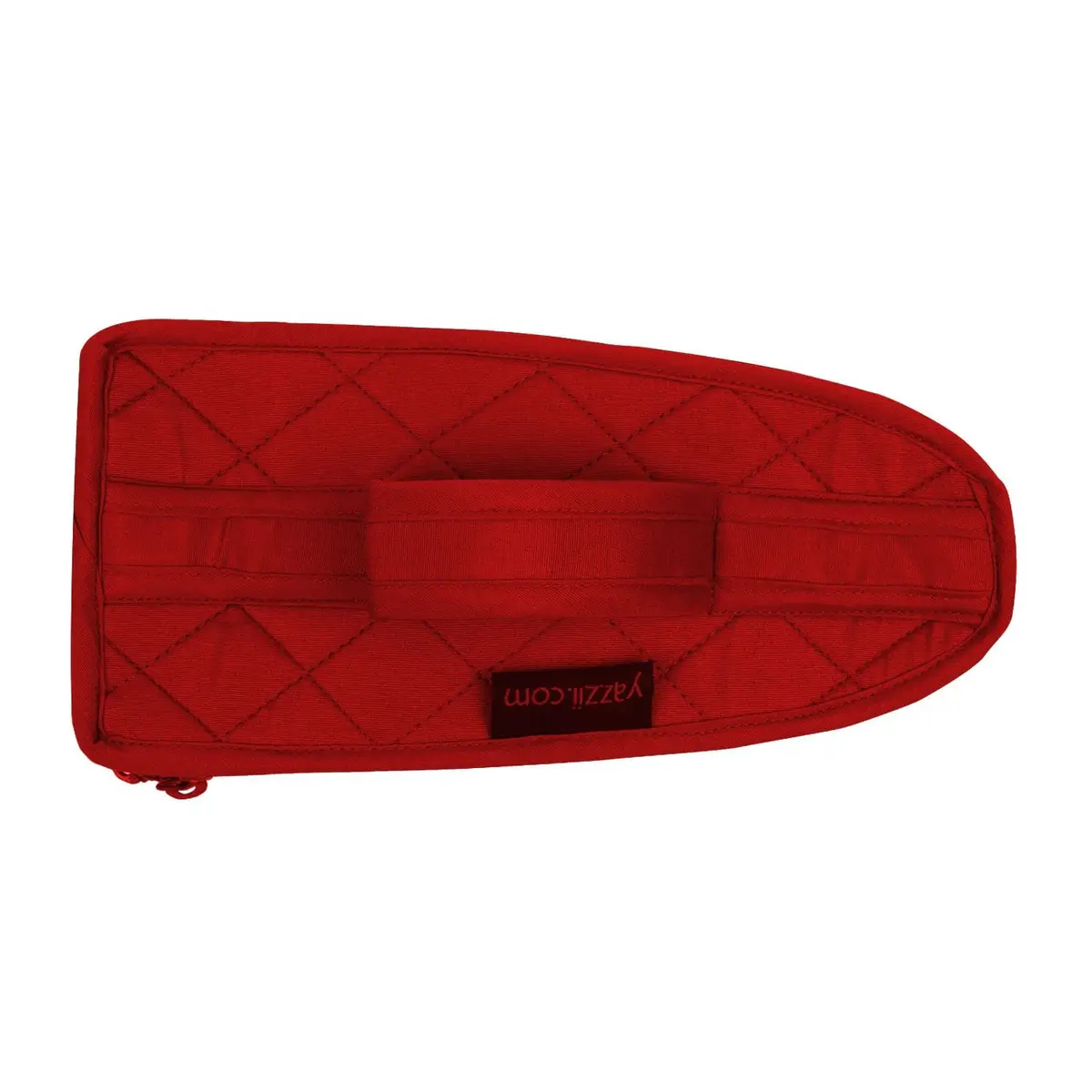 Yazzii Mini Iron Storage Case - Travel Iron Holder with Handle & Zipper Closure - Red Dustproof & Easy To Carry - view 2