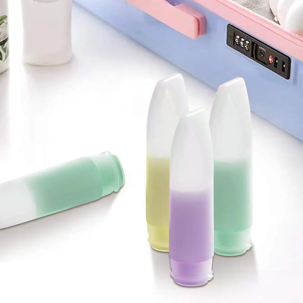 Nydotd 18 Pack 30ml (1oz) Clear Plastic Squeeze Bottles with Flip Caps | TSA Approved Travel Containers for Liquids - view 5