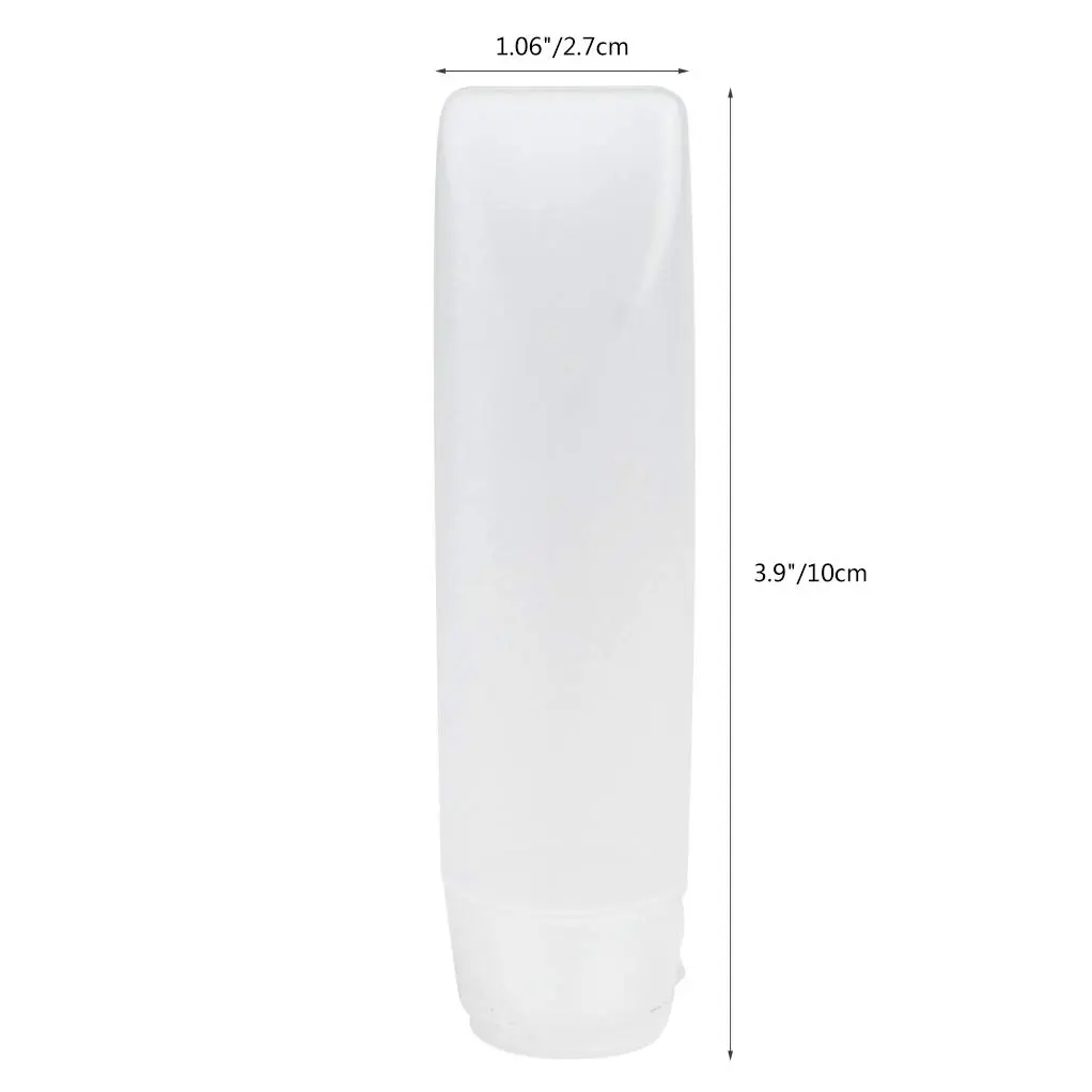 Nydotd 18 Pack 30ml (1oz) Clear Plastic Squeeze Bottles with Flip Caps | TSA Approved Travel Containers for Liquids - view 2