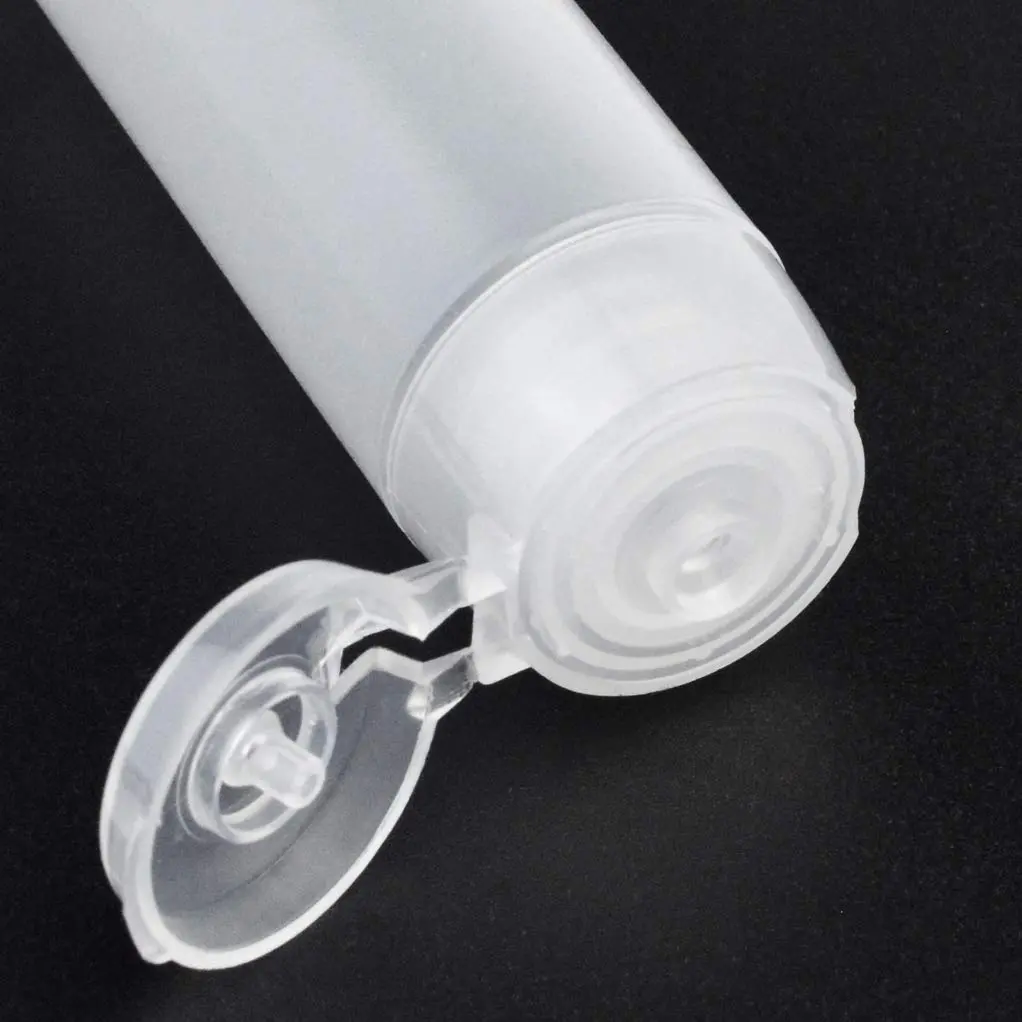 Nydotd 18 Pack 30ml (1oz) Clear Plastic Squeeze Bottles with Flip Caps | TSA Approved Travel Containers for Liquids - view 4