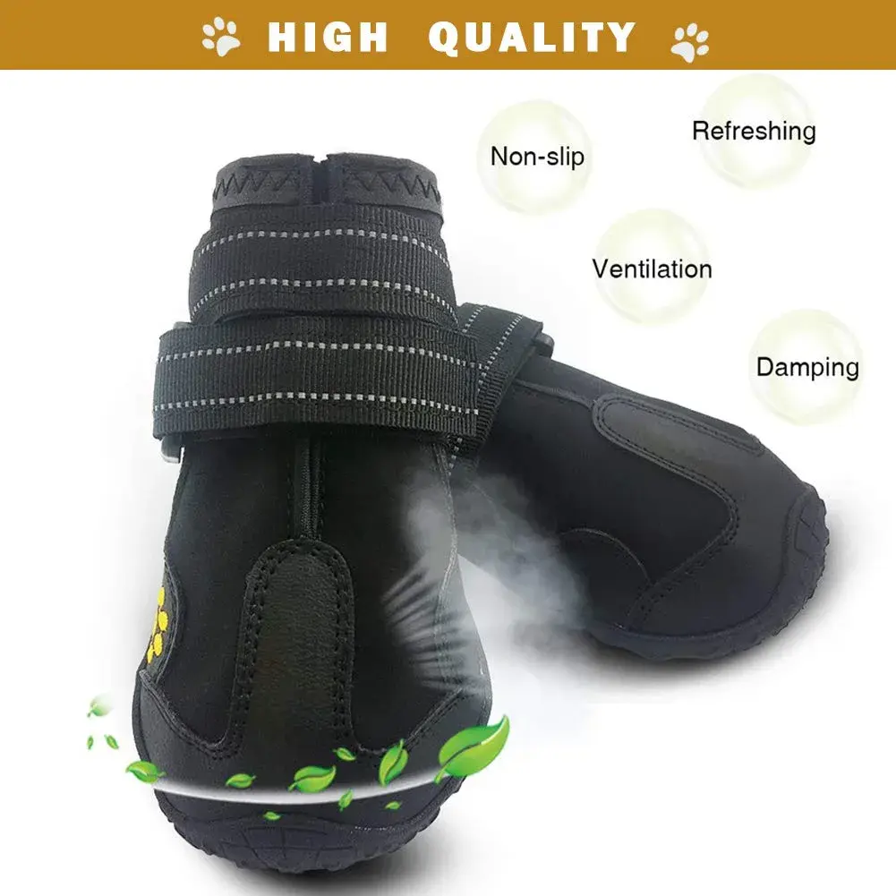 PK.ZTopia Waterproof Dog Boots 7.2 oz (203 g) | Rugged Anti-Slip Sole for Large Dogs - view 3