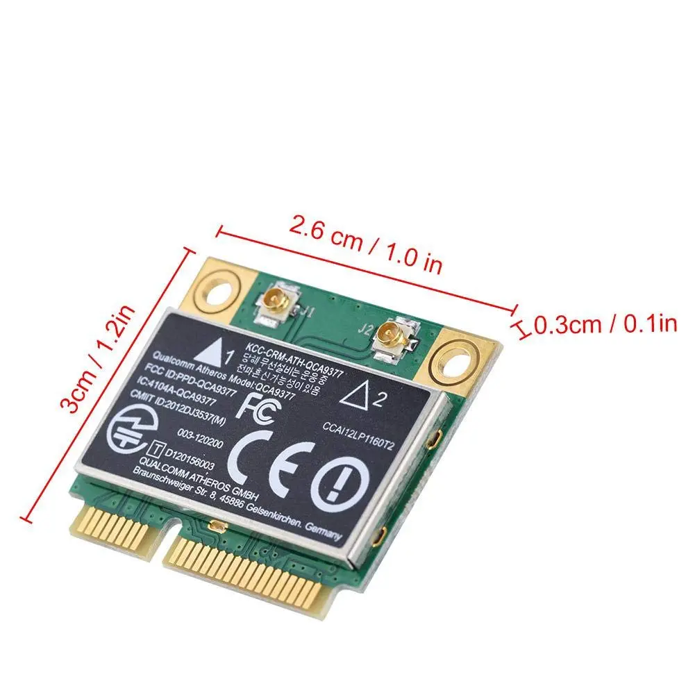 Tangxi Dual Band Network Interface Card 433Mbps | 2.4G & 5G PCI-E WiFi Adapter with Bluetooth 4.2 - view 6