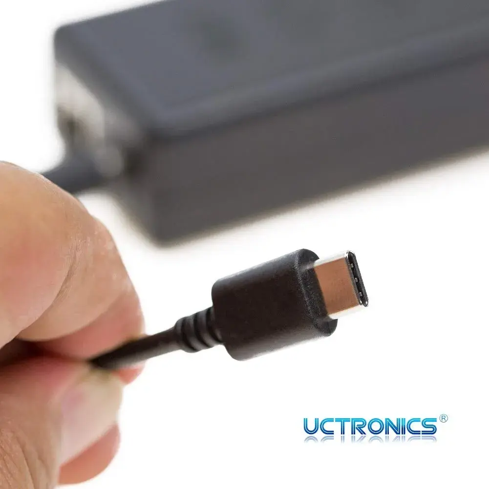 UCTRONICS USB-C PoE Splitter Gigabit, 5V 4A Power Supply for Raspberry Pi 4 & More | IEEE 802.3at/af - view 6