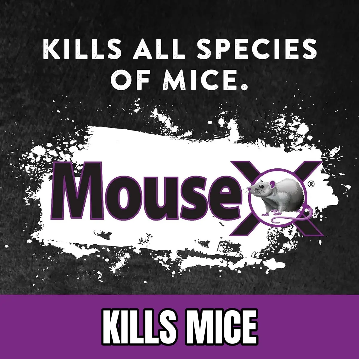 MouseX Rodent Control Bait Pellet Throw Packs for Rats & Mice – Poison Free, Pet Safe | Indoor & Outdoor Use Pellets |6 Throw Packs - view 2