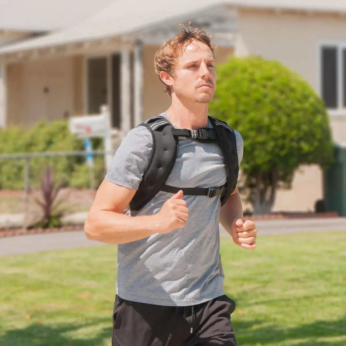 ProsourceFit Exercise Weighted Training Vest - 10lb | Adjustable, Durable & Balanced for All Fitness Levels - view 8