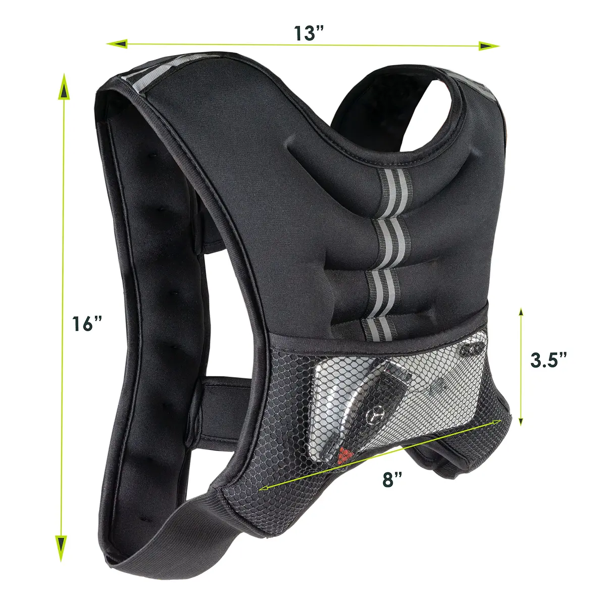 ProsourceFit Exercise Weighted Training Vest - 10lb | Adjustable, Durable & Balanced for All Fitness Levels - view 3