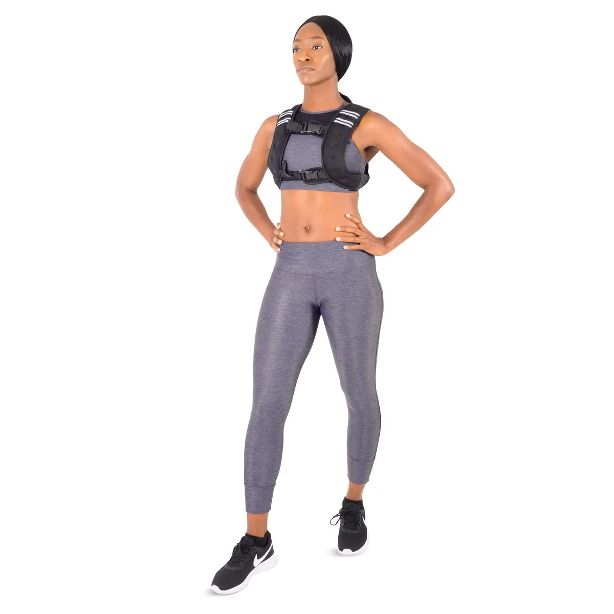 ProsourceFit Exercise Weighted Training Vest - 10lb | Adjustable, Durable & Balanced for All Fitness Levels - view 4