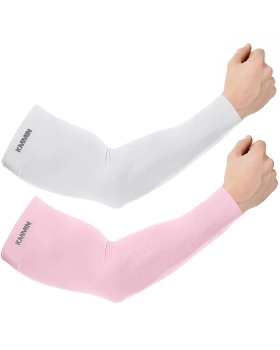 KMMIN Arm Sleeves UV Protection Sleeves for Men & Women | UPF 50 Sunblock, Cooling & Breathable (Middle) - main product image