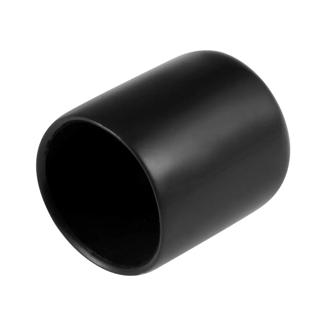 uxcell Black Rubber End Caps 20mm (0.79 inch) ID | Protects Floors & Threads - main product image