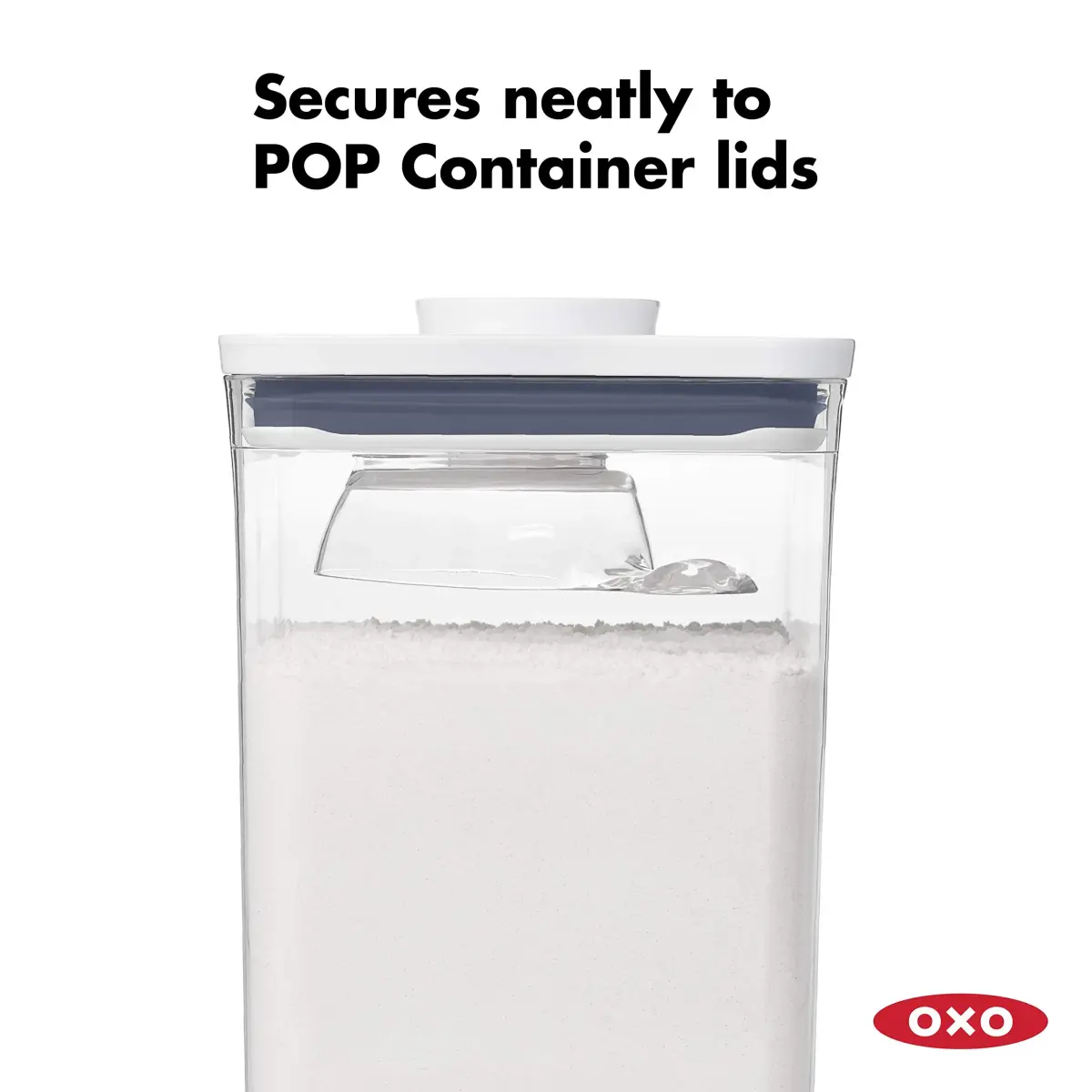 OXO Good Grips POP Container Accessories 3-Piece Scoop Set | BPA-Free & Dishwasher Safe - view 3