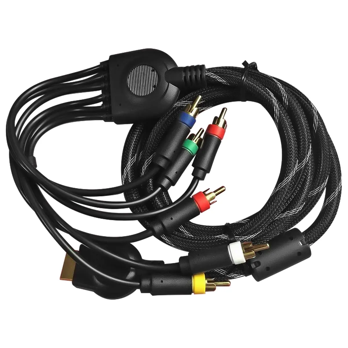 TENINYU PS3 Component AV Cable 6 ft (1.83 m) | High Resolution HDTV Multi Out RCA Audio Video Cable for PS2/PS3/PS3 Slim - view 6