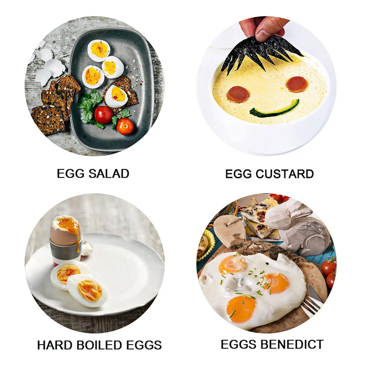 VOBAGA Electric Egg Cooker Retro Green 1.04 kg (2.2 lb) | Rapid Boiler for 7 Eggs, Steamed Veggies & Dumplings - view 7