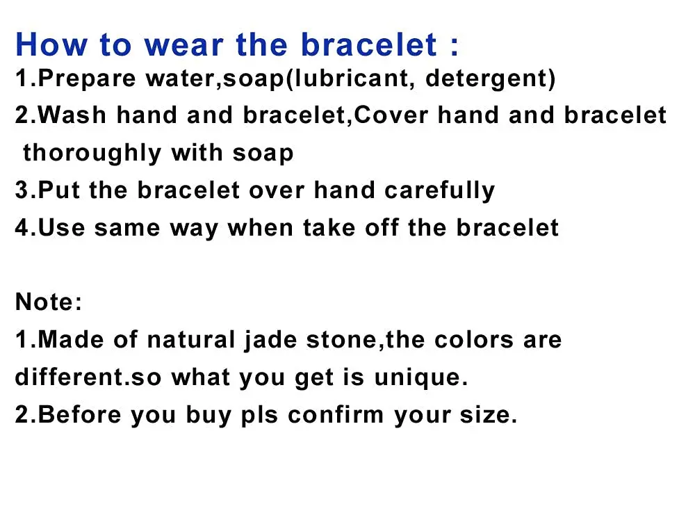 Zimlove Natural Jade Bangle Bracelet for Women 60mm | Classic Retro Chinese Style Green Hand Jade - view 7