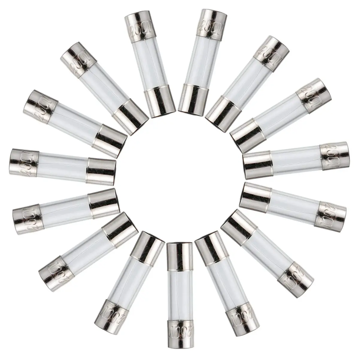 BOJACK Fast-Blow Glass Fuse Assortment Kit 360 pcs (5x20mm & 6x30mm) | 250V Cartridge Fuses - view 4