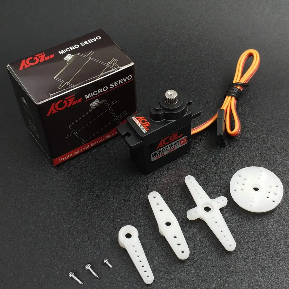 AGFRC B11DLS 2.8kg Micro RC Servo Kit, 2-Pack | High Precision Digital Servos for RC Vehicles - view 7