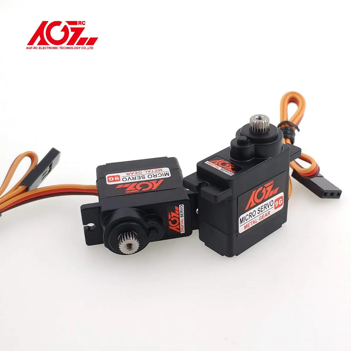 AGFRC B11DLS 2.8kg Micro RC Servo Kit, 2-Pack | High Precision Digital Servos for RC Vehicles - view 2