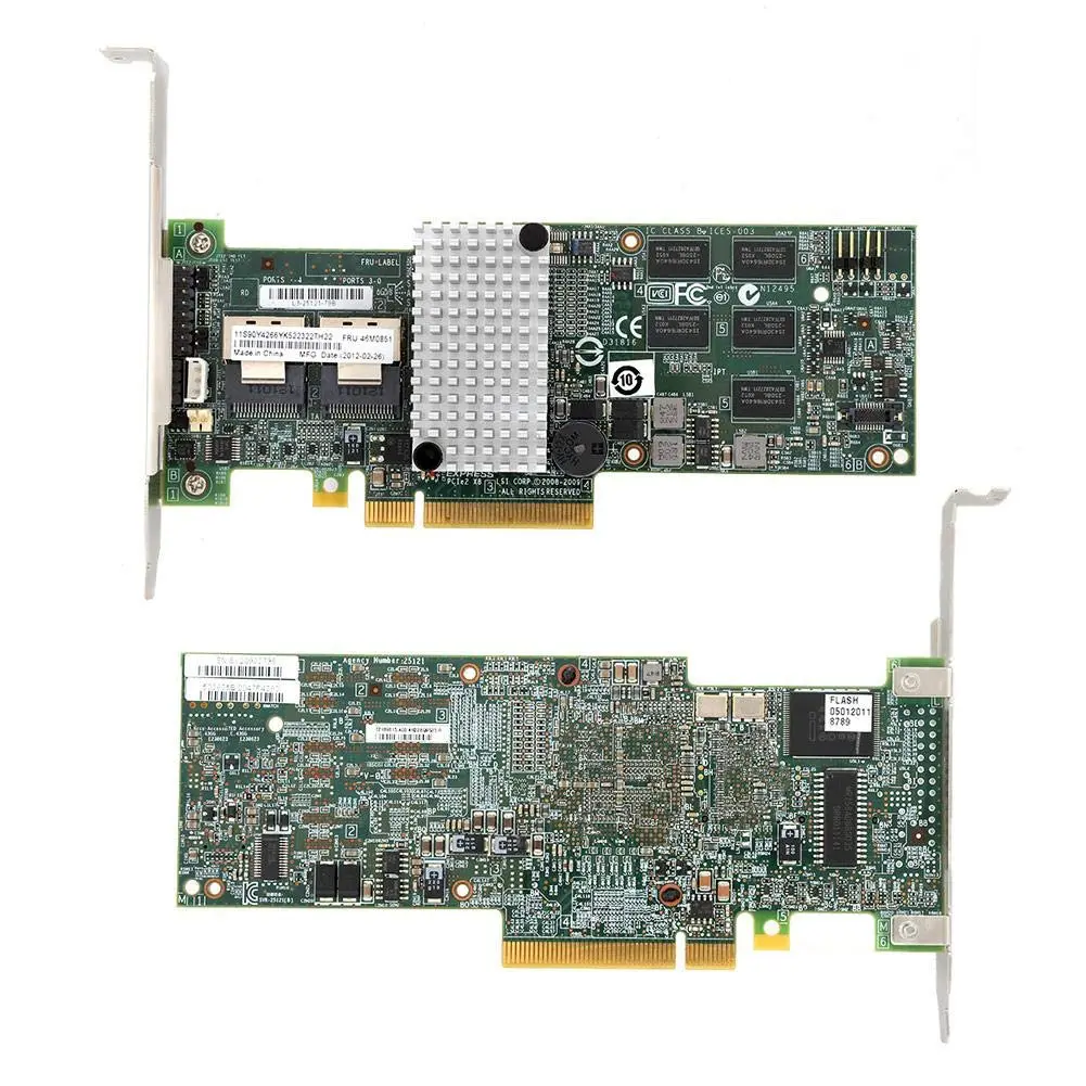 FOSA SAS Controller Card PCIe x8 6Gb/s 8 Port Storage Array for Servers | High-Performance RAID - view 5