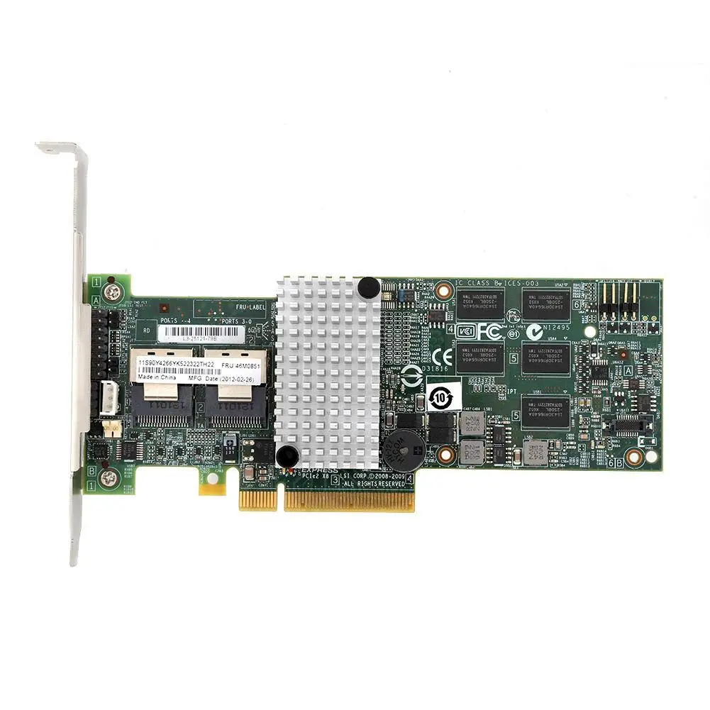FOSA SAS Controller Card PCIe x8 6Gb/s 8 Port Storage Array for Servers | High-Performance RAID - view 8