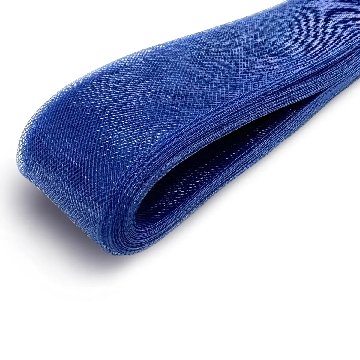 Top Trimming 2" Wide Soft Horsehair Braid | 22 Yards, Navy Blue, Washable & Dry Cleanable - view 2