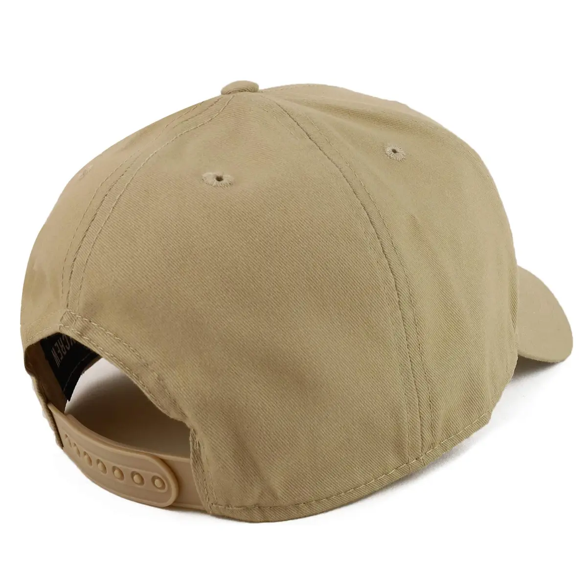 Armycrew XXL Oversize High Crown Baseball Cap Khaki | Deep Crown Fit for 2XL-3XL - view 3