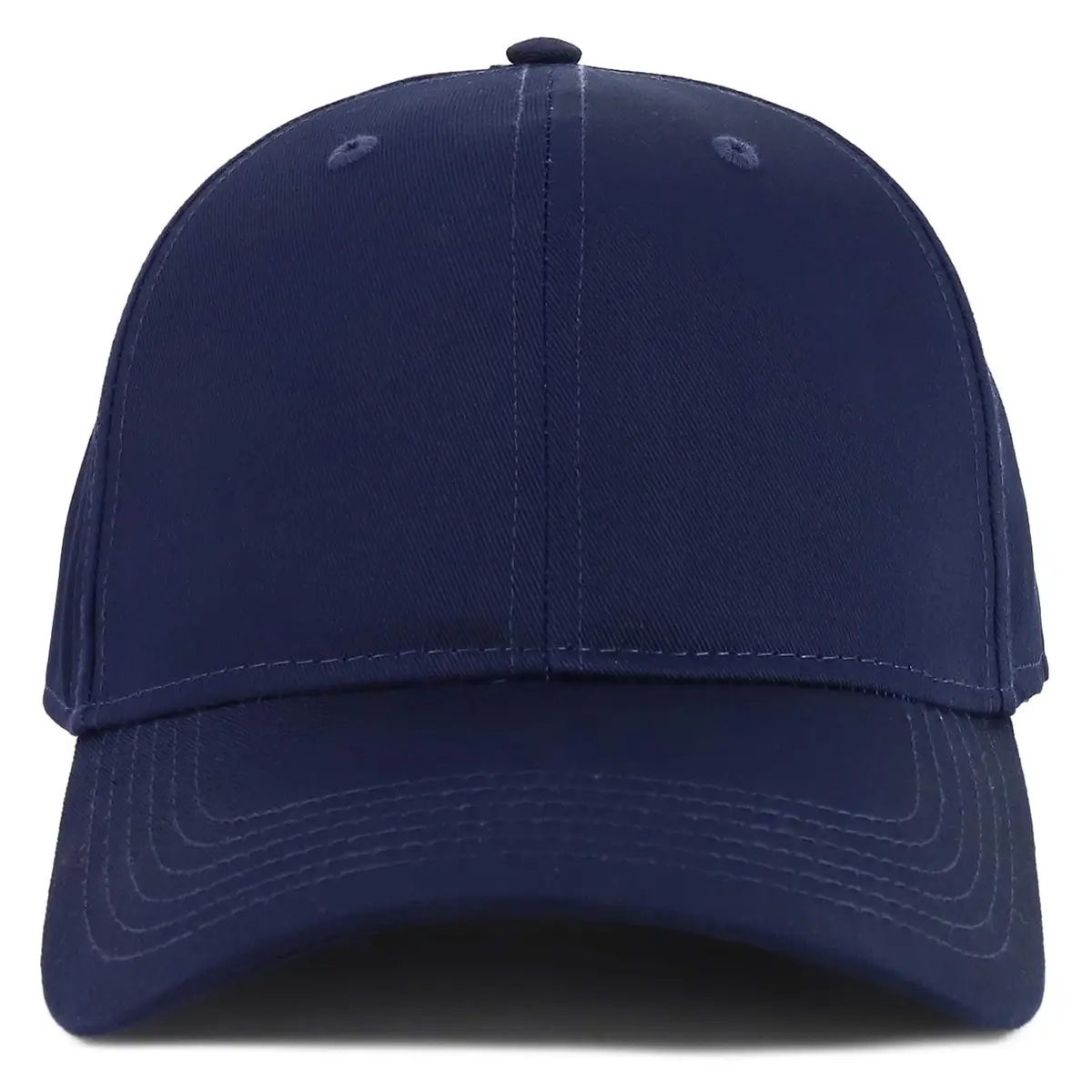 Armycrew XXL Oversize High Crown Baseball Cap Navy | Adjustable 62CM - view 2