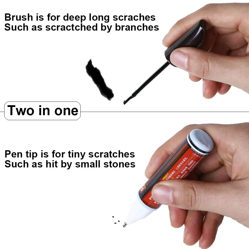SONGVEN Black Car Touch Up Pen for Deep Scratches | 12ml (0.4 Fl Oz) - view 4