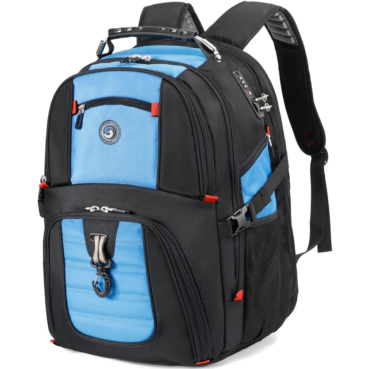 SHRRADOO Large Travel Laptop Backpack for Women, Work College Backpacks | 50L Capacity, Water-Resistant, Fits 17 Inch Laptops - main product image