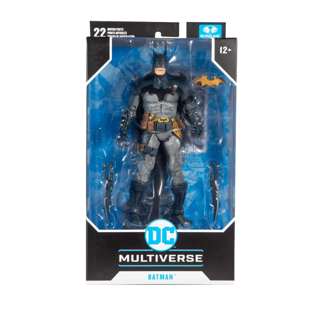 McFarlane Toys DC Multiverse Batman Designed By Todd McFarlane 7" Action Figure | Ultra Articulation & Detailed Design - view 8
