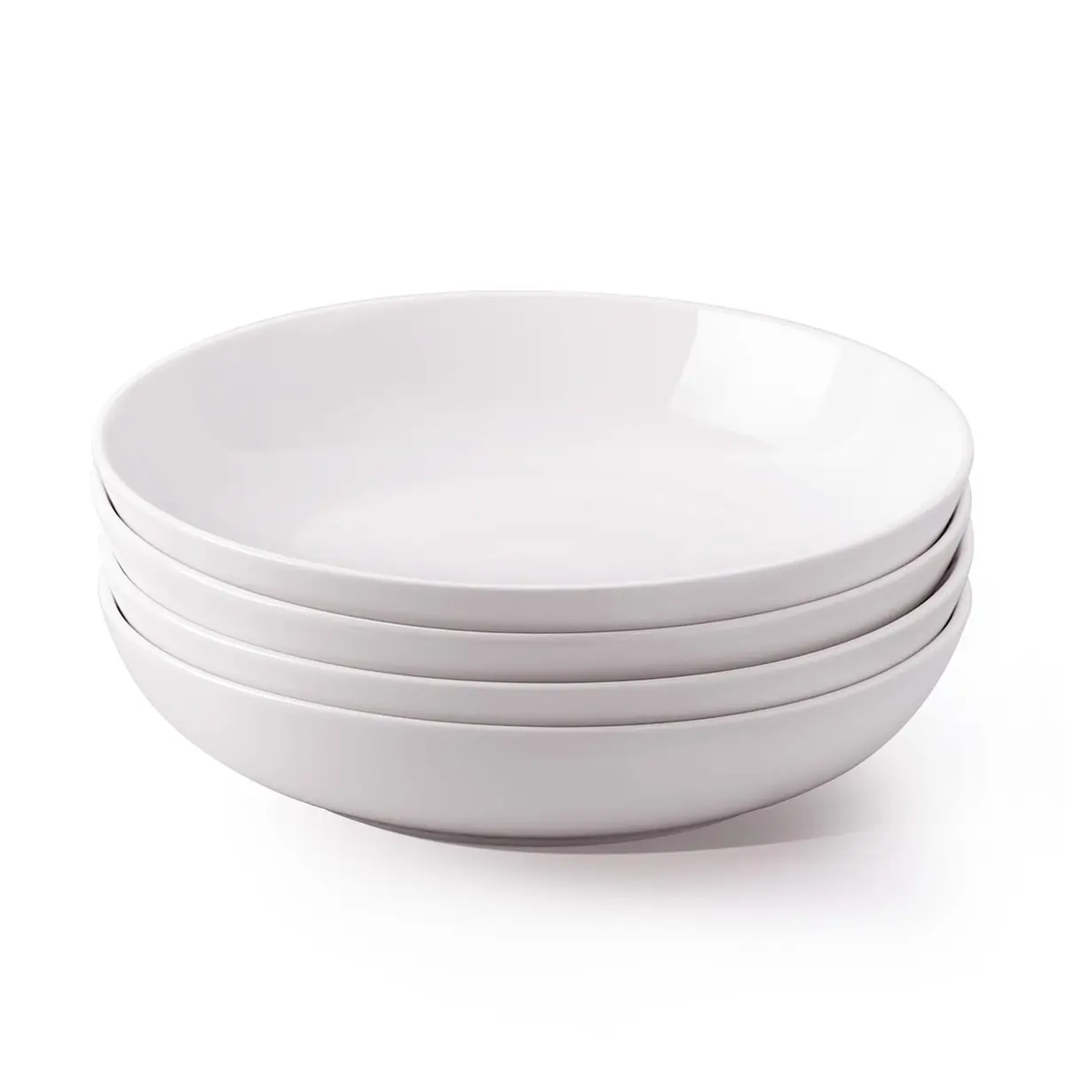 Y YHY 9.75" Large Pasta Bowls Set of 4 | 50 oz Ceramic Serving Bowls for Family Meals - main product image