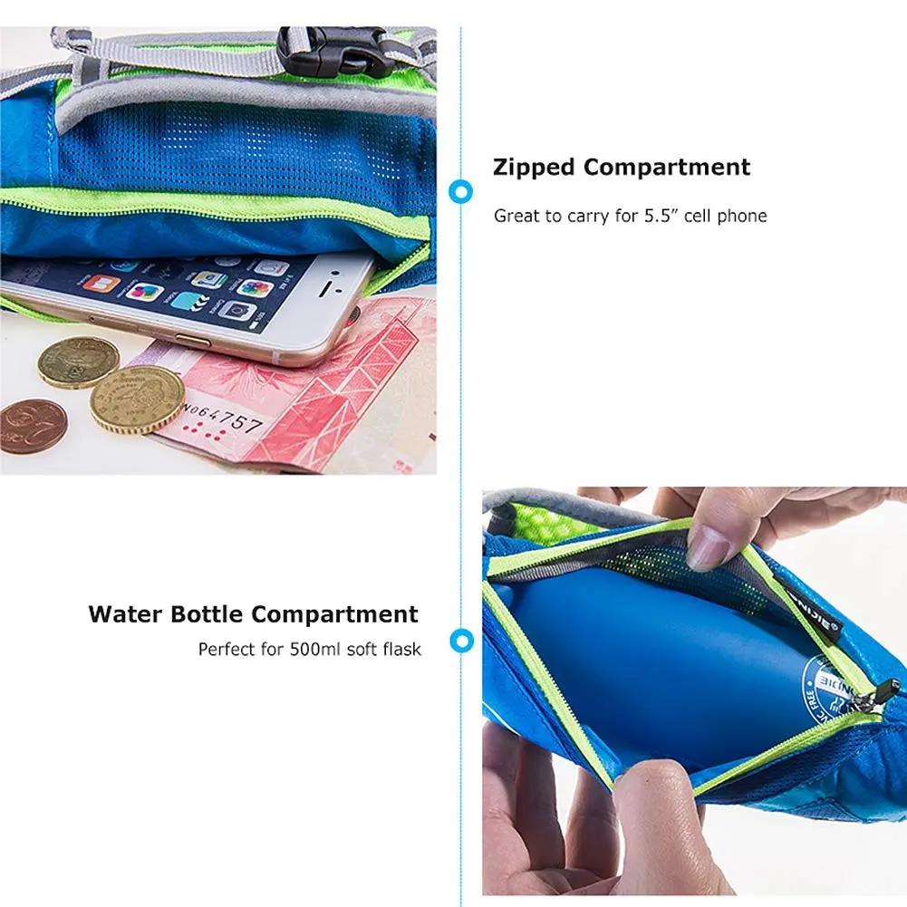 AONIJIE Handheld Water Bottle 500ml | Lightweight Hydration Pack for Running & Outdoors - view 7