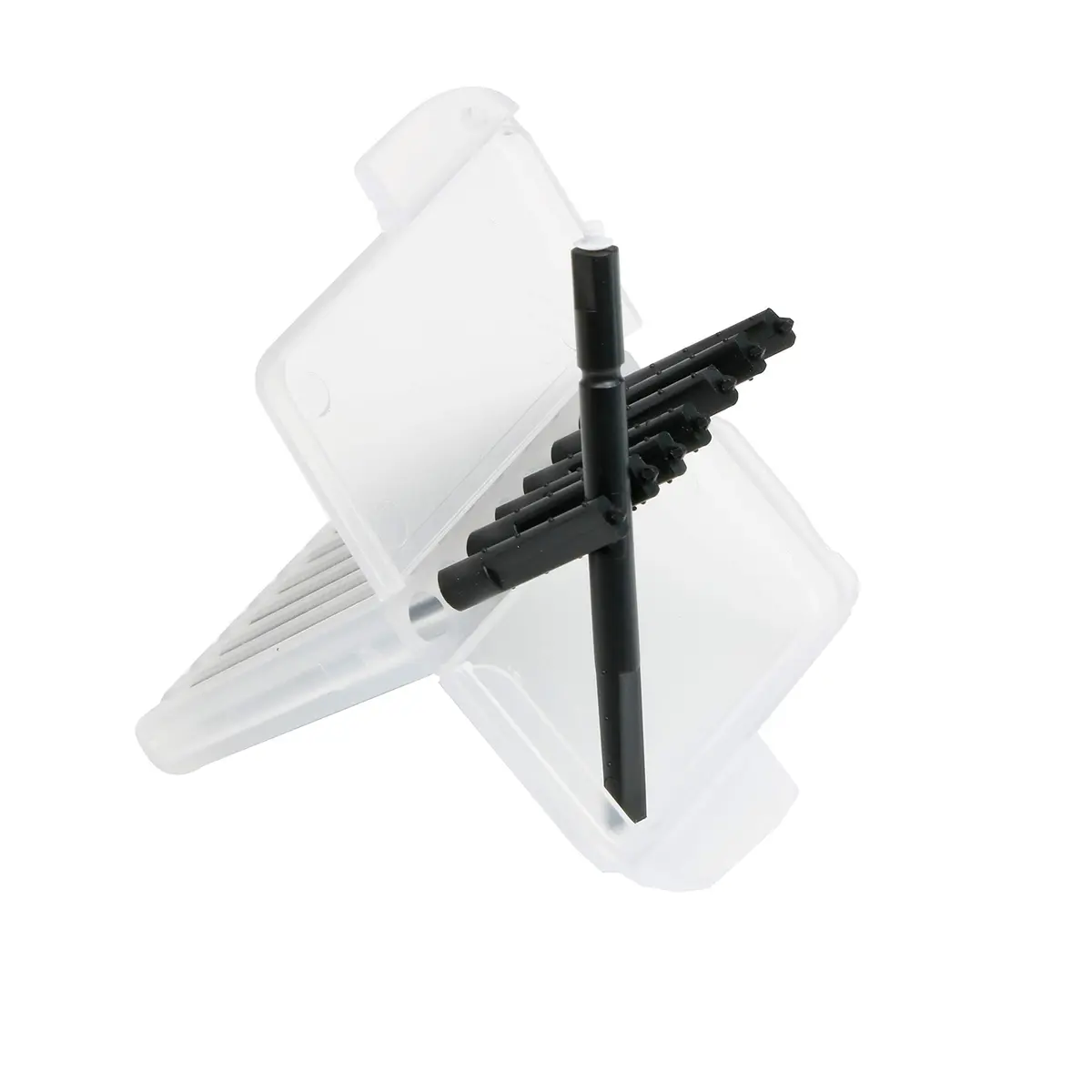BIZALAMA Hearing Aid Wax Guard Filter 40 Pack Black | Compatible with Phonak, Widex, Resound - view 2