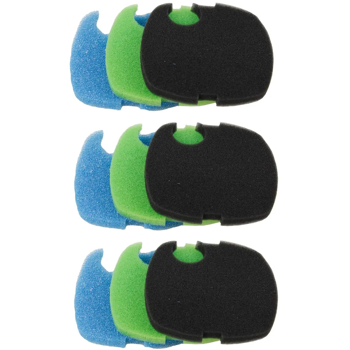 AQUANEAT Replacement Aquarium Canister Filter Pads 9 pcs | Mechanical & Bio Filtration for SUNSUN HW-304B/404B/704B/3000 - view 4