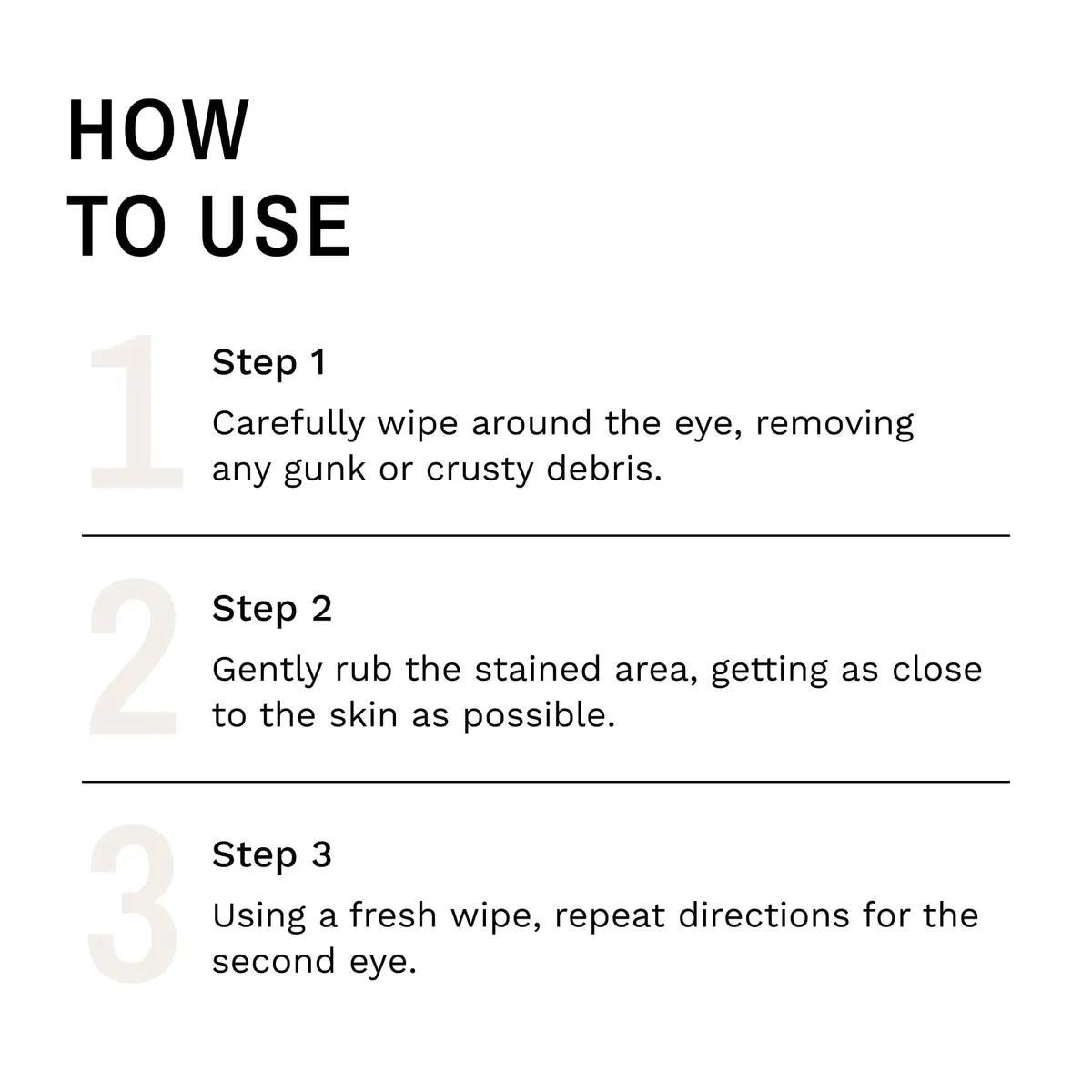 Eye Envy Tear Stain Wipes for Dogs 60 Wipes | Gently Clean & Remove Stains with Natural Formula - view 5