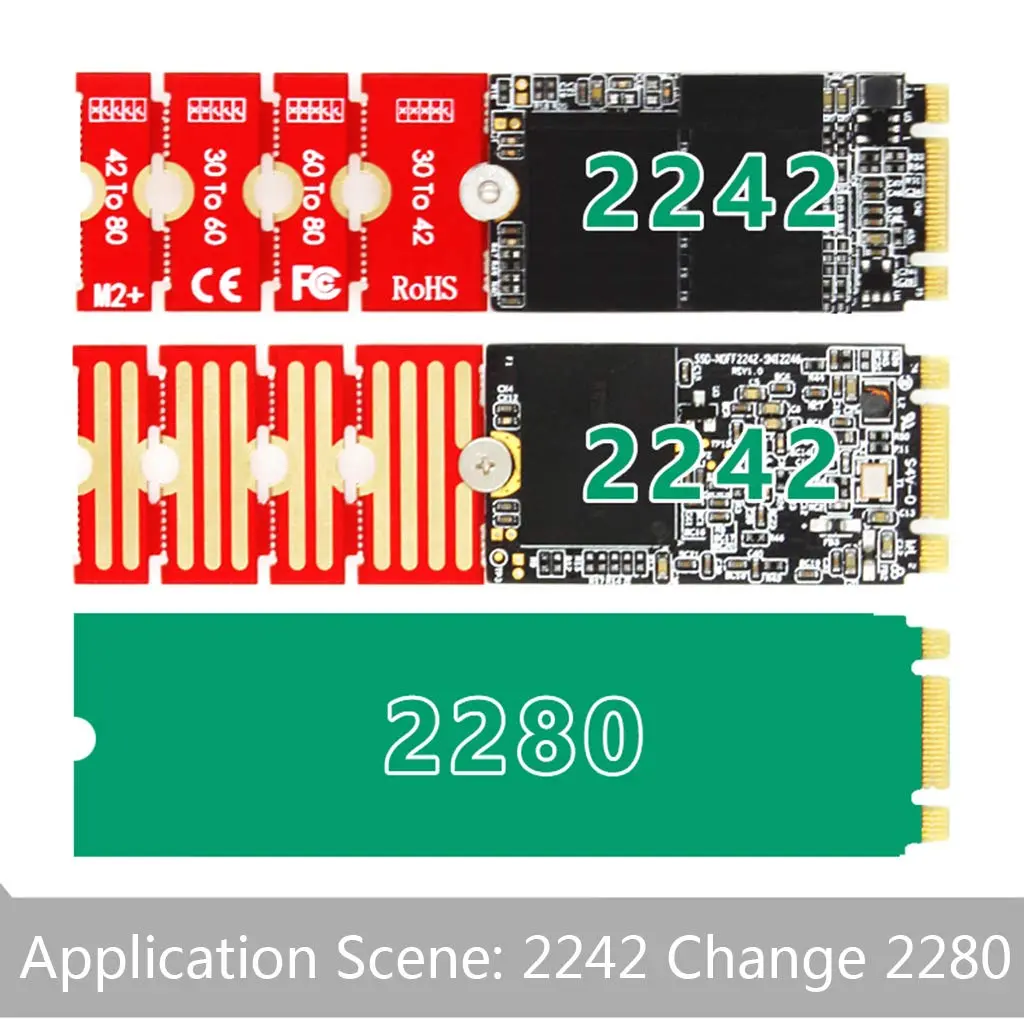 RingBuu Extended Bracket for M.2 NVMe SSDs | Adjustable, Stable, Metal (2230-2280) | India - view 7