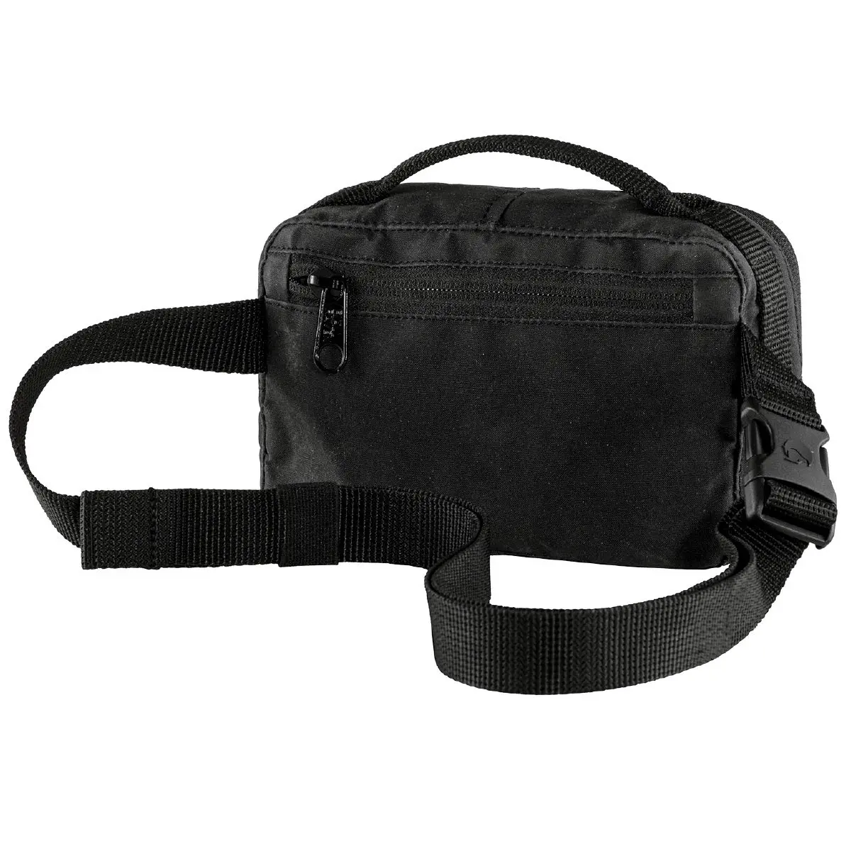 Fjällräven Kanken Hip Pack, Black | Water-Resistant Vinylon-F Fabric, Compact & Versatile - view 2