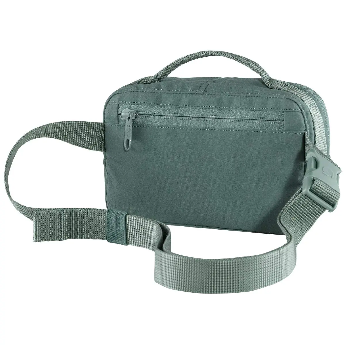 Fjällräven Kanken Hip Pack, Frost Green | Water-Resistant Vinylon F Fabric, Adjustable Hip Belt - view 2