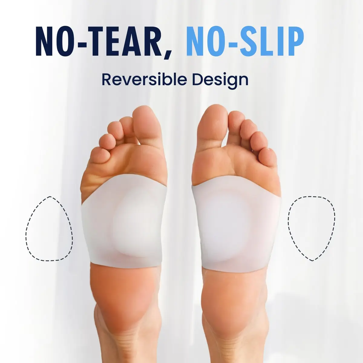 Dr. Frederick's Original Arch Support Sleeves Plus, S/M, 2 ct | Targeted Plantar Fasciitis Relief for All-Day Comfort - view 5