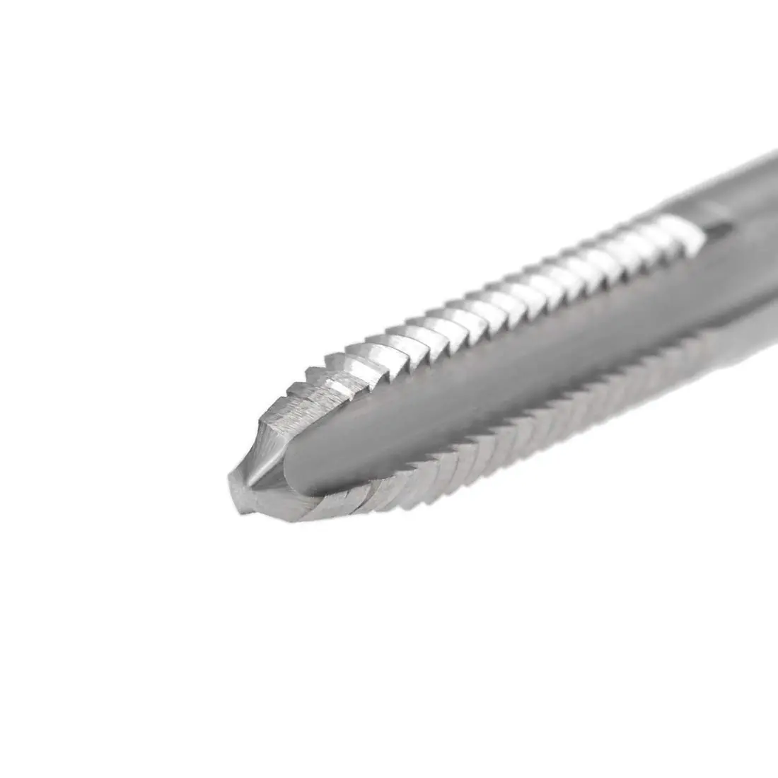 uxcell Machine Tap #10-24 UNC Thread 2B Class 3 Flutes High Speed Steel Screw Threading Tap Tapping Tool 5pcs | Rapid Chip Removal & Durable Steel - view 5