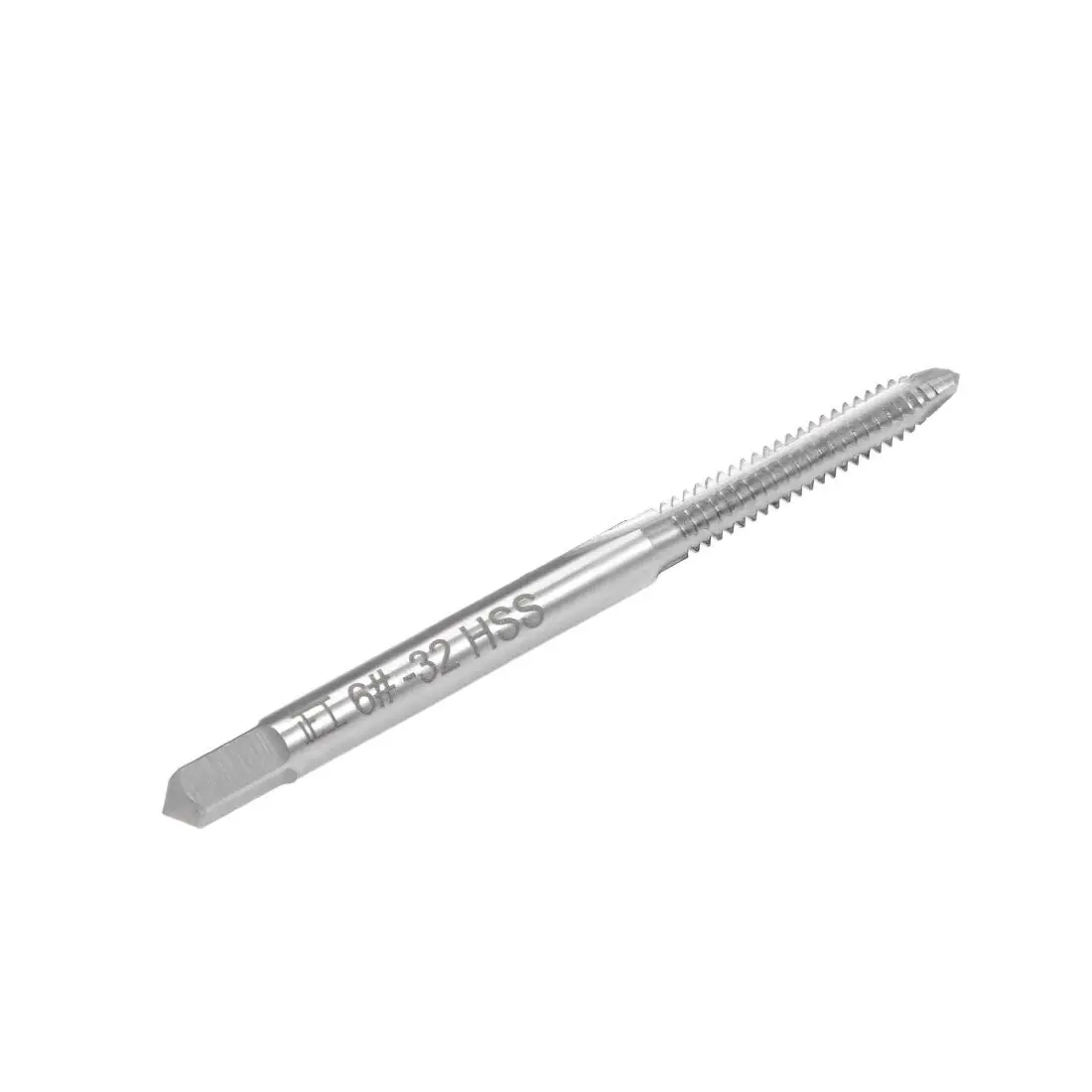 uxcell Machine Tap #6-32 UNC Thread 2B Class 3 Flutes High Speed Steel Screw Threading Tap 5pcs | Precision Machining Tool for India - view 3