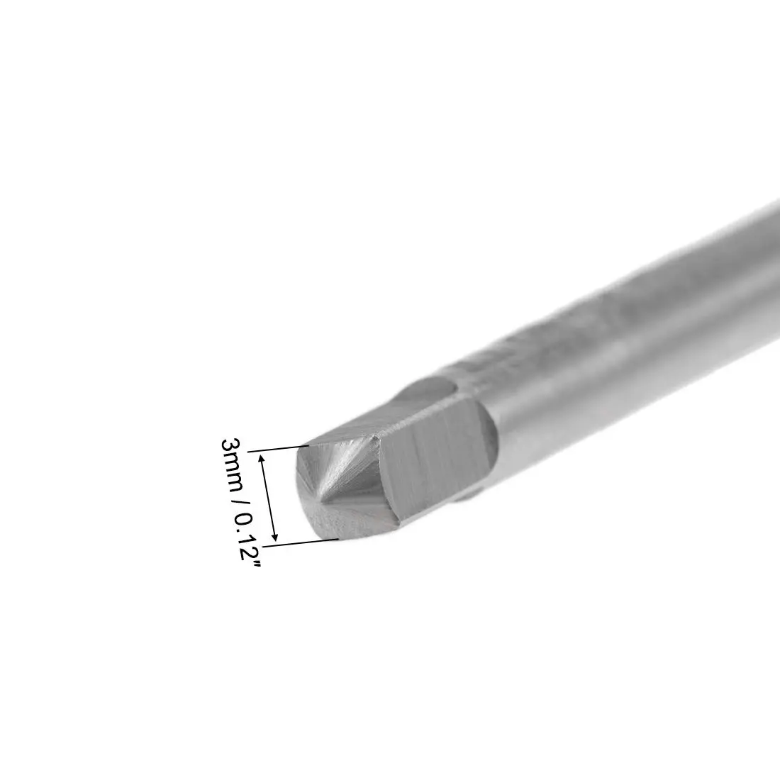 uxcell Machine Tap #6-32 UNC Thread 2B Class 3 Flutes High Speed Steel Screw Threading Tap 5pcs | Precision Machining Tool for India - view 4