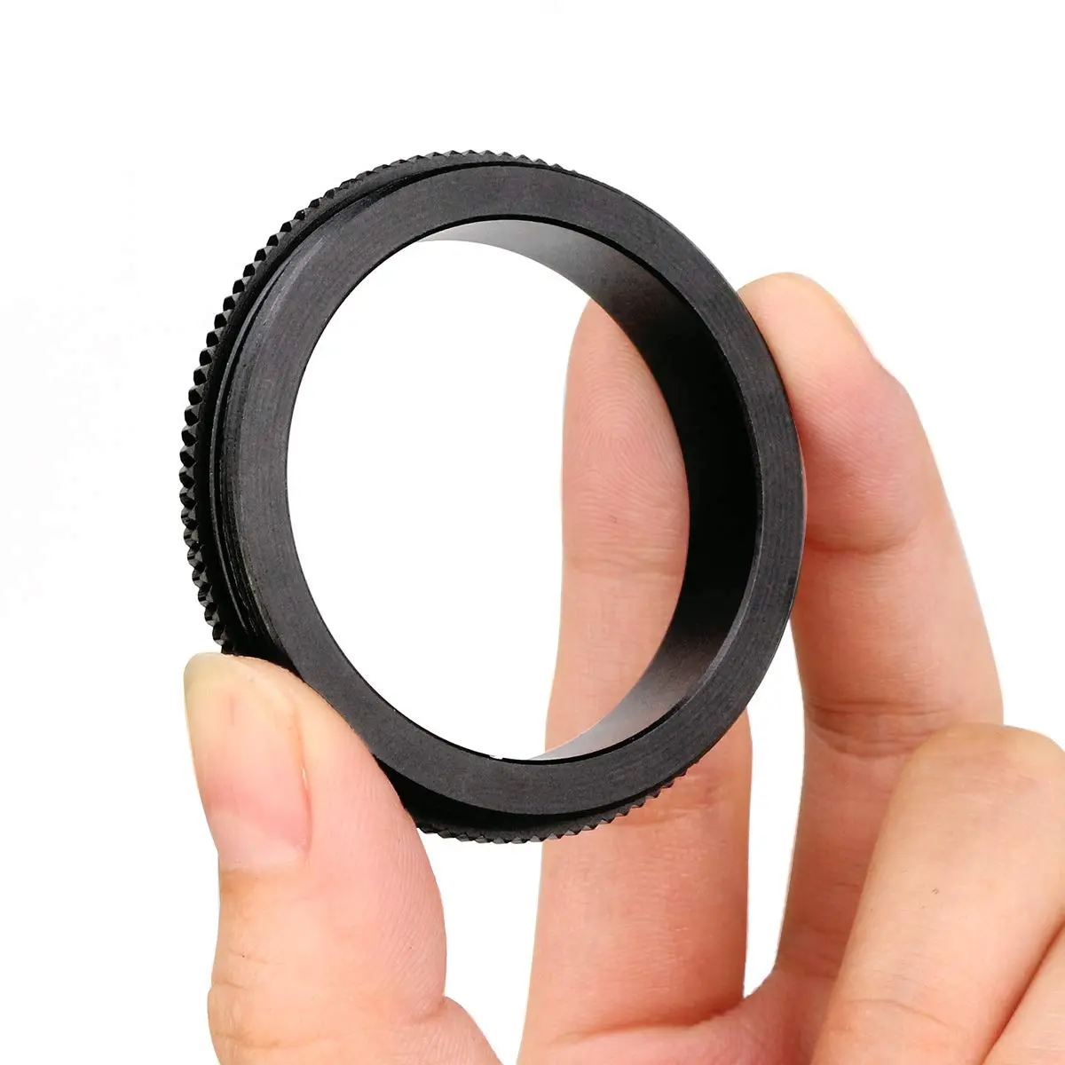 SVBONY SV130 M48 to M42 Male Telescope Adapter Black | Durable Metal Knurling Design - view 2