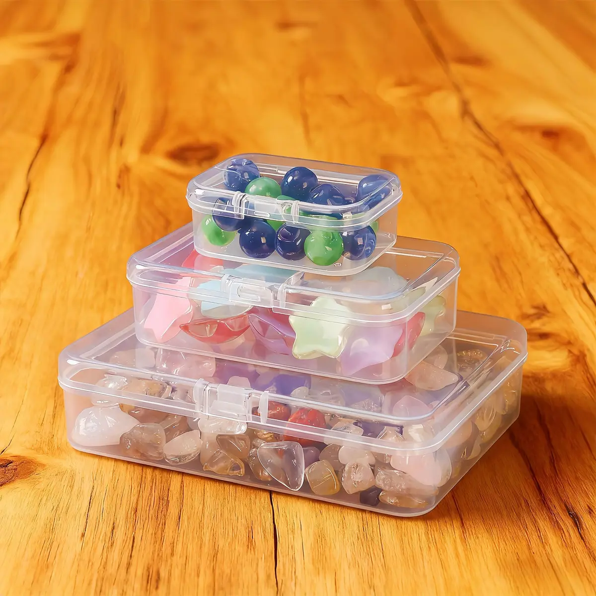 LJY 28 Plastic Storage Boxes | 3 Sizes for Beads, Crafts & Organization - view 7