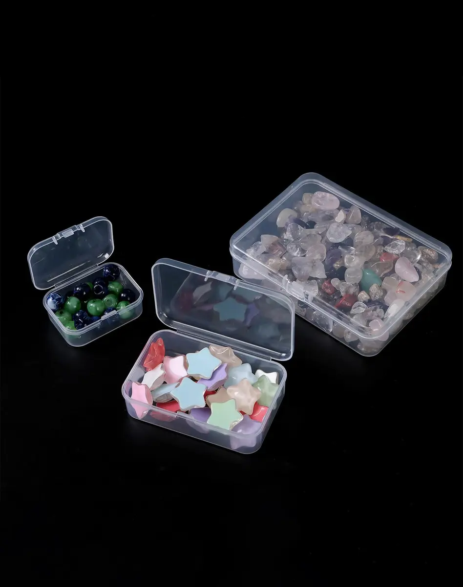 LJY 28 Plastic Storage Boxes | 3 Sizes for Beads, Crafts & Organization - view 4