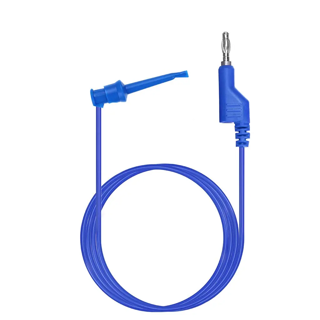 Sumnacon 39 Inch Multimeter Test Lead Set - 5 Pcs Stackable Banana Plug to Test Hook Wire Cable Kit with Protective, Flexible Wire Leads for Electrical Testing 500V/5A - view 5